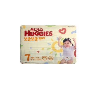 유한킴벌리 하기스 2022 보송보송 팬티형 7단계-공용 (68매)