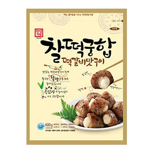 한성기업 찰떡궁합 떡갈비맛구이 600g (1개)