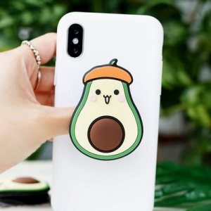 폭스타일  햇 온 아보카도 그립톡 상품이미지