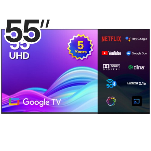 이노스 55 UHD ZERO 돌비 스마트 AI 구글3.0 (벽걸이)_이미지