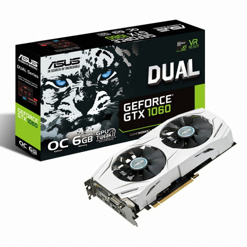 ASUS DUAL 지포스 GTX1060 O6G D5 6GB