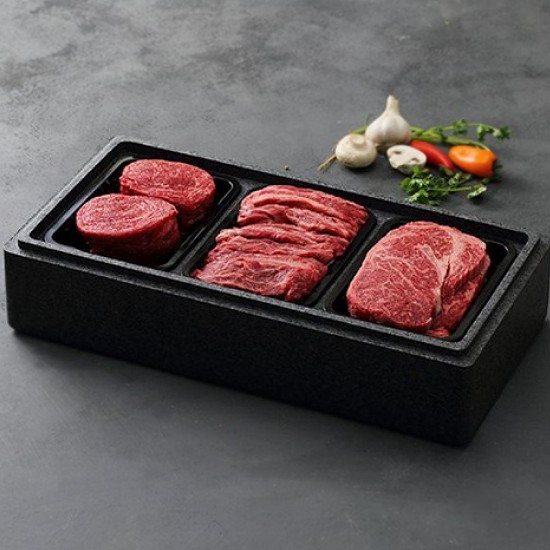 횡성농협 디어마이횡성한우 NH 구이정육혼합세트 9호 1.5kg (1개)_이미지