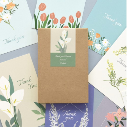 모노라이크 Thank you Blossom 엽서 세트_이미지