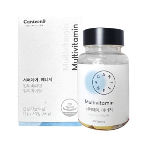 캔틴나인 서퍼데이 에너지 1100mg 60정 (12개)