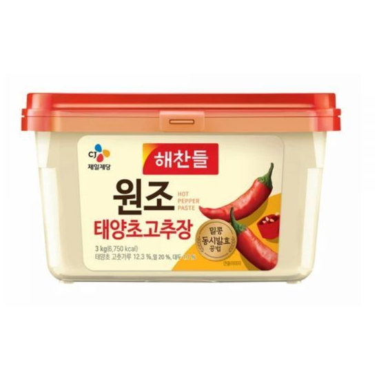 해찬들 원조 태양초고추장 3kg (3개)_이미지