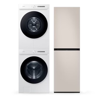 삼성전자 비스포크 AI WF24CB8850BW + DV22DB8890BW + 에어드레서 DF24CB9600ER