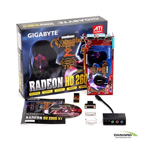 GIGABYTE 라데온 HD 2600XT DDR4 256MB 네버윈터나이츠2_이미지