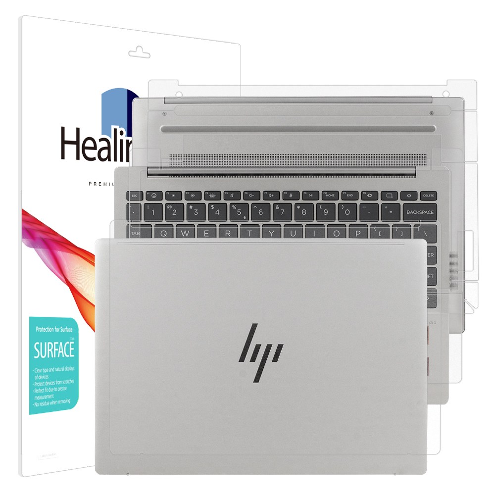 폰트리 힐링쉴드 HP 파빌리온 Aero 13 2024 무광 외부보호필름 3종 세트