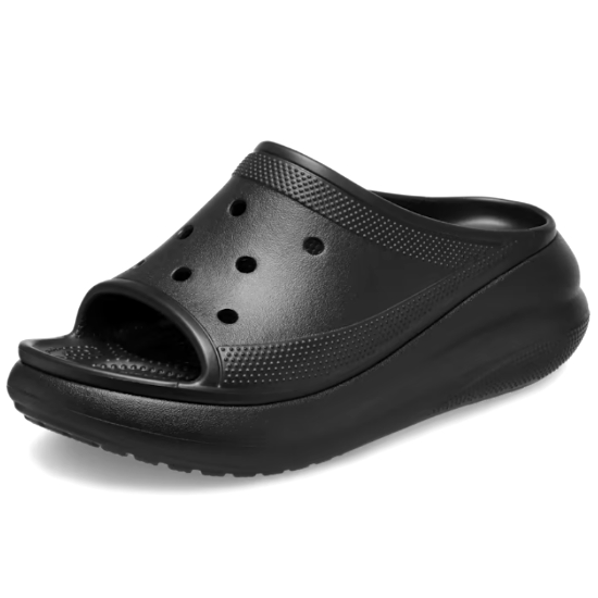 크록스 클래식 크러쉬 슬라이드 208731-001