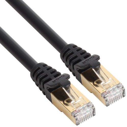 강원전자 KW CAT.7 SSTP 다이렉트 케이블 (KW7003, 0.3m)_이미지