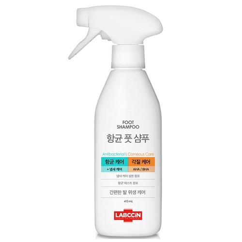 애경 랩신 항균 풋샴푸 410ml (2개)