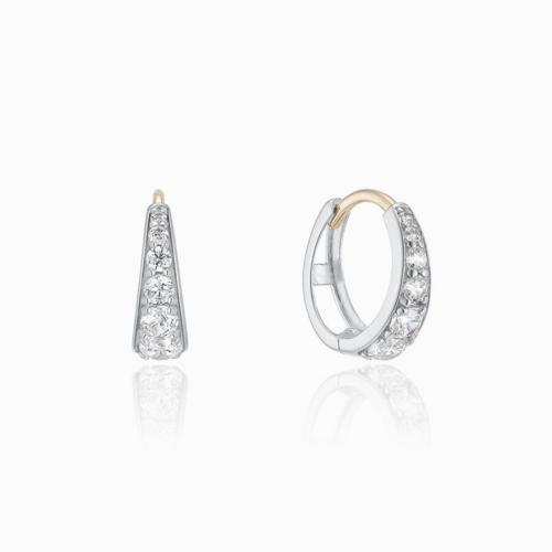 이랜드 로이드 주얼리 크레센도 테니스 10K 원터치 링 귀걸이 M LOTP2008T.LTCW