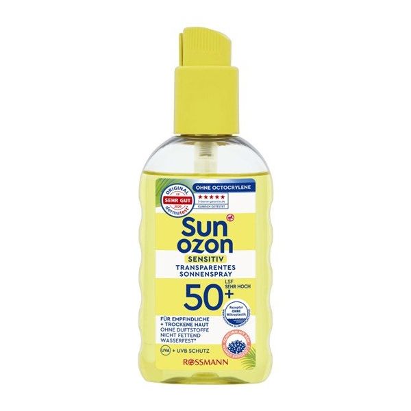 로스만 썬오존 센서티브 투명 선 스프레이 SPF 50 200ml (1개)