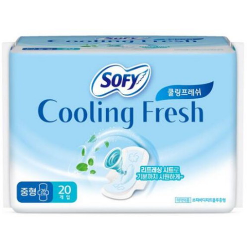 쏘피 쿨링 프레쉬 중형 20개 (6팩(120개))_이미지