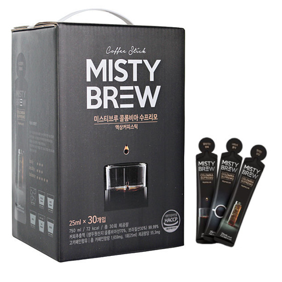 다니엘컴퍼니 미스티브루 더치커피 콜롬비아 수프리모 25ml (50개)_이미지
