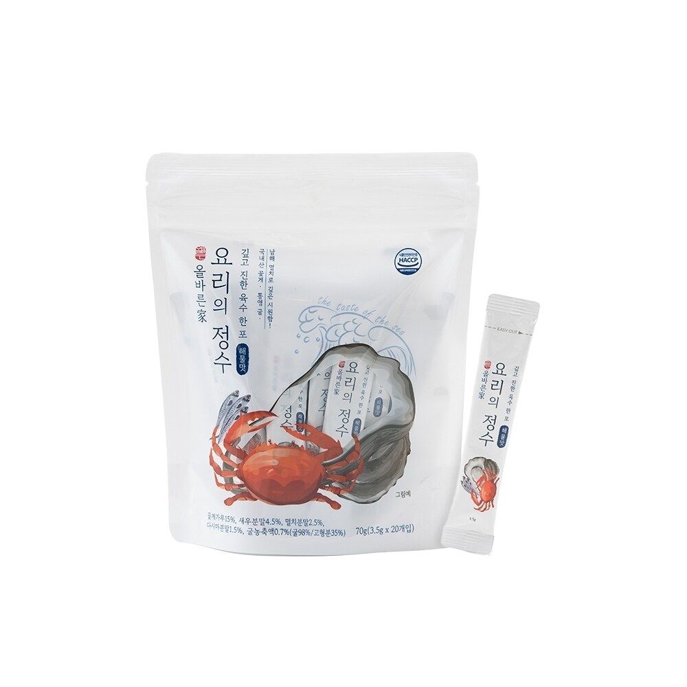 해마 올바른가 요리의 정수 해물맛 70g (3.5g x 20포)
