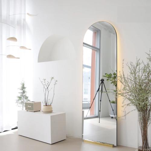 아치형 전신거울 LED형 500x1600