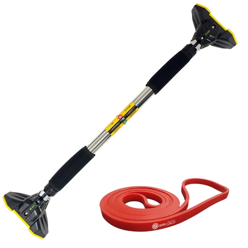 비핏 가정용 문틀철봉 풀업바 프리미엄형 + 풀업밴드