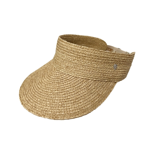 케나 라피아 바이저햇 HAT52380 KENNA NATURAL