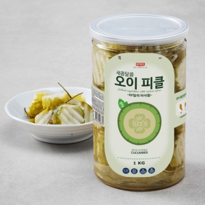 새콤달콤 오이피클 1kg 1통