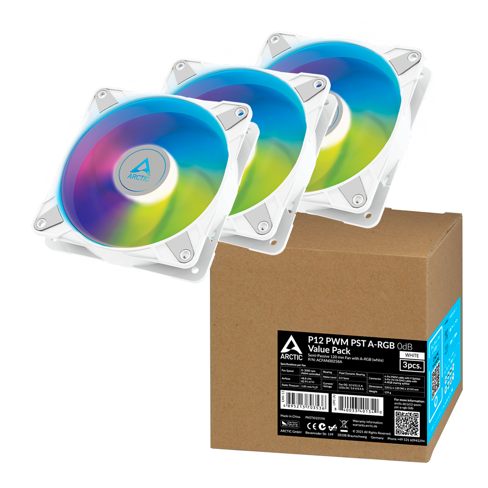 ARCTIC P12 PWM PST ARGB 피씨디렉트
