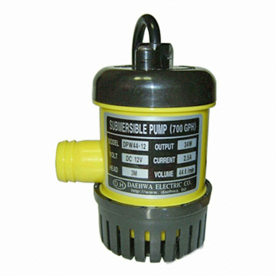 대화전기 수중펌프 700GPH DPW44-12_이미지