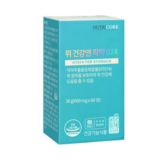 뉴트리코어 위 건강엔 작약 074 60정 (1개)_이미지