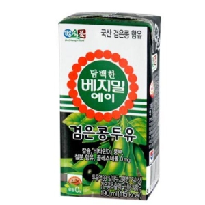 정식품 담백한 베지밀A 검은콩 190ml (96개)_이미지