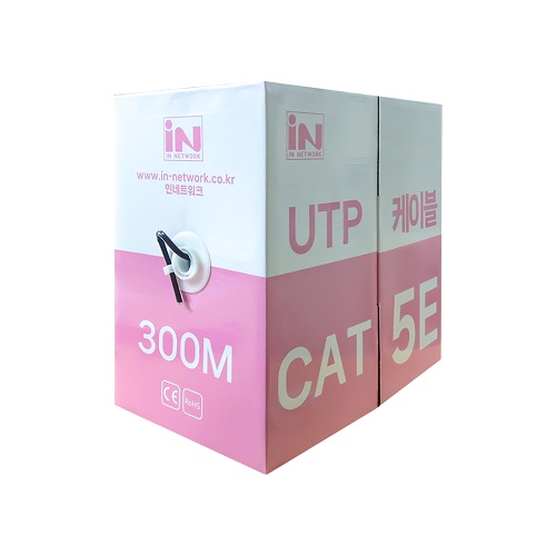 인네트워크 IN-5UOD300BX CAT.5E UTP 랜케이블 박스