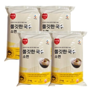 사조해표 해표 쫄깃한 국수 소면 3kg (4개)