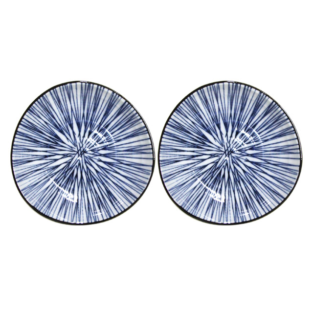 [불명] 로얄아리따 스다레 삼각접시 14cm (4개)_이미지