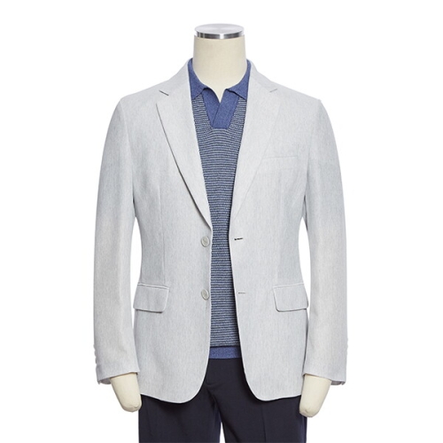 레노마 캐주얼 S/S 라이트 그레이 스판 스트레치 캐주얼 콤비 자켓 RQMBJ53A8000