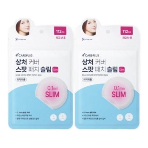 케어플러스 상처 커버 스팟 패치 슬림 112매