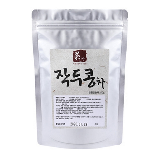 개천골농원 차사랑 어린 꼬투리 작두콩차 100g (1개)_이미지