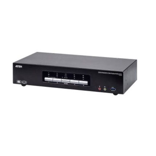 ATEN 4포트 USB DisplayPort KVMP 스위치 (CS1964)이미지입니다. 누르면 해당 게시물로 새창이동합니다.