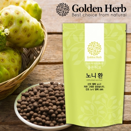 허브인코리아 골든허브 노니열매 환 500g (1개)_이미지