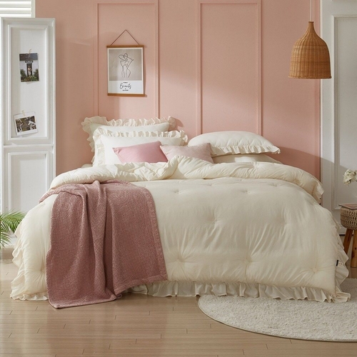 샤이닝홈 엘레나 오가닉 차렵이불 풀세트 (퀸 Q)_이미지