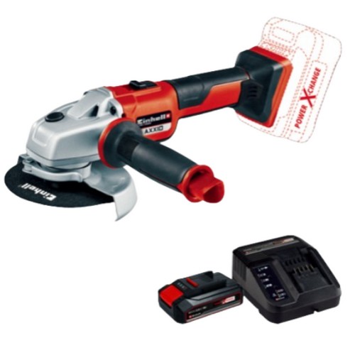 아인헬 AXXIO 5인치 충전 그라인더 (2.5Ah, 배터리 1개)