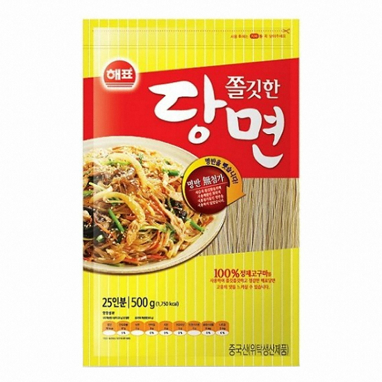 사조대림 해표 쫄깃한 당면 500g이미지입니다. 누르면 해당 게시물로 새창이동합니다.