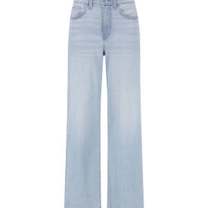 신성통상 폴햄 여성 쿨링 컴포트 와이드핏 데님_PHF2DP2039