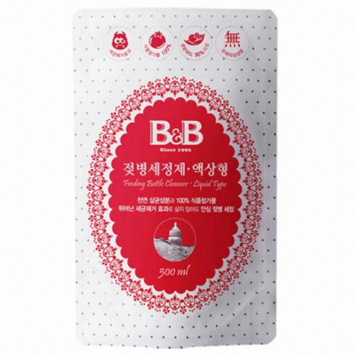 보령메디앙스 B&B 젖병세정제 액상형 리필 500ml (5개)
