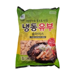 사조대림 대림선 냉동유부 슬라이스 1kg (5개)_이미지