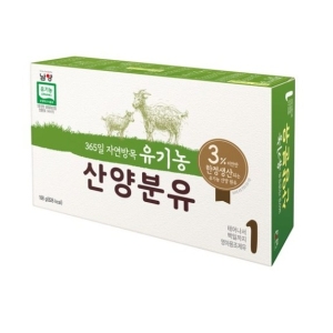 남양유업 365일 자연방목 유기농 산양분유 1단계 스틱 12봉 (5개)_이미지