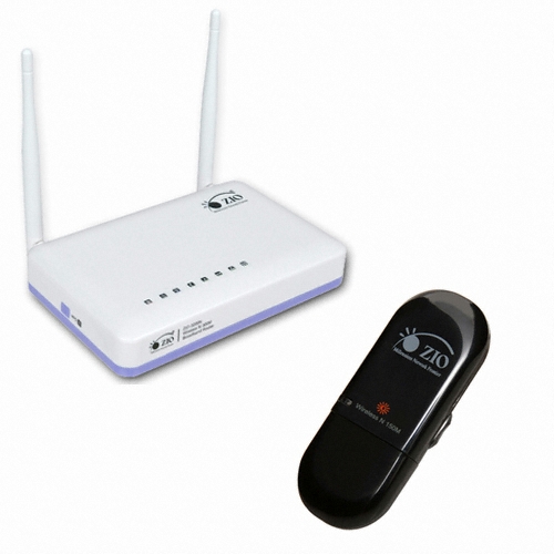 Bless ZIO 3200N 공유기 패키지 (+ 1500NU USB 2.0 무선랜카드)_이미지