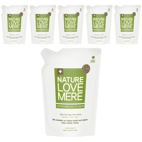네이처러브메레 유아 식기세정제 750ml 2개+리필 500ml 6개이미지입니다. 누르면 해당 게시물로 새창이동합니다.