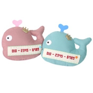 펠트친구  고래주차쿠션 만들기