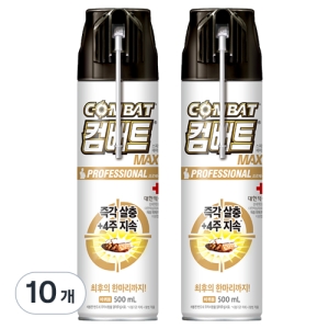 헨켈홈케어 컴배트 프로페셔널 맥스 500ml (10개)