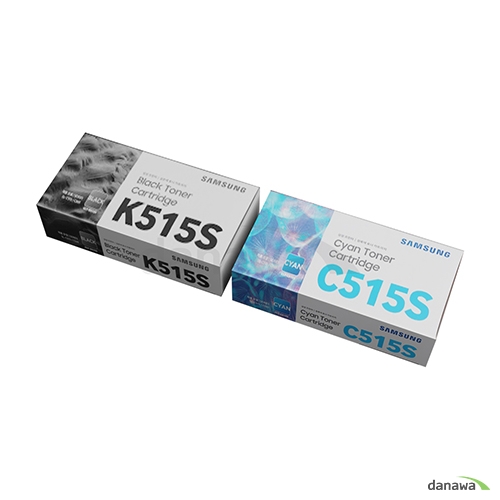 삼성전자 정품 CLT-K515S, CLT-C515S 2색 세트