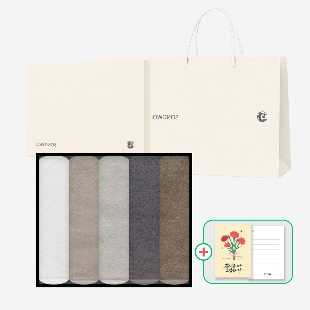 그러프 30수 150g + 카네이션 엽서 선물세트