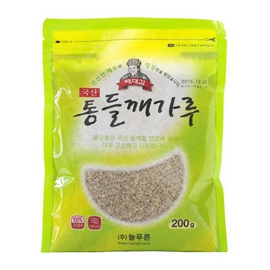 늘푸른 배대감 통들깨가루 200g (1개)_이미지
